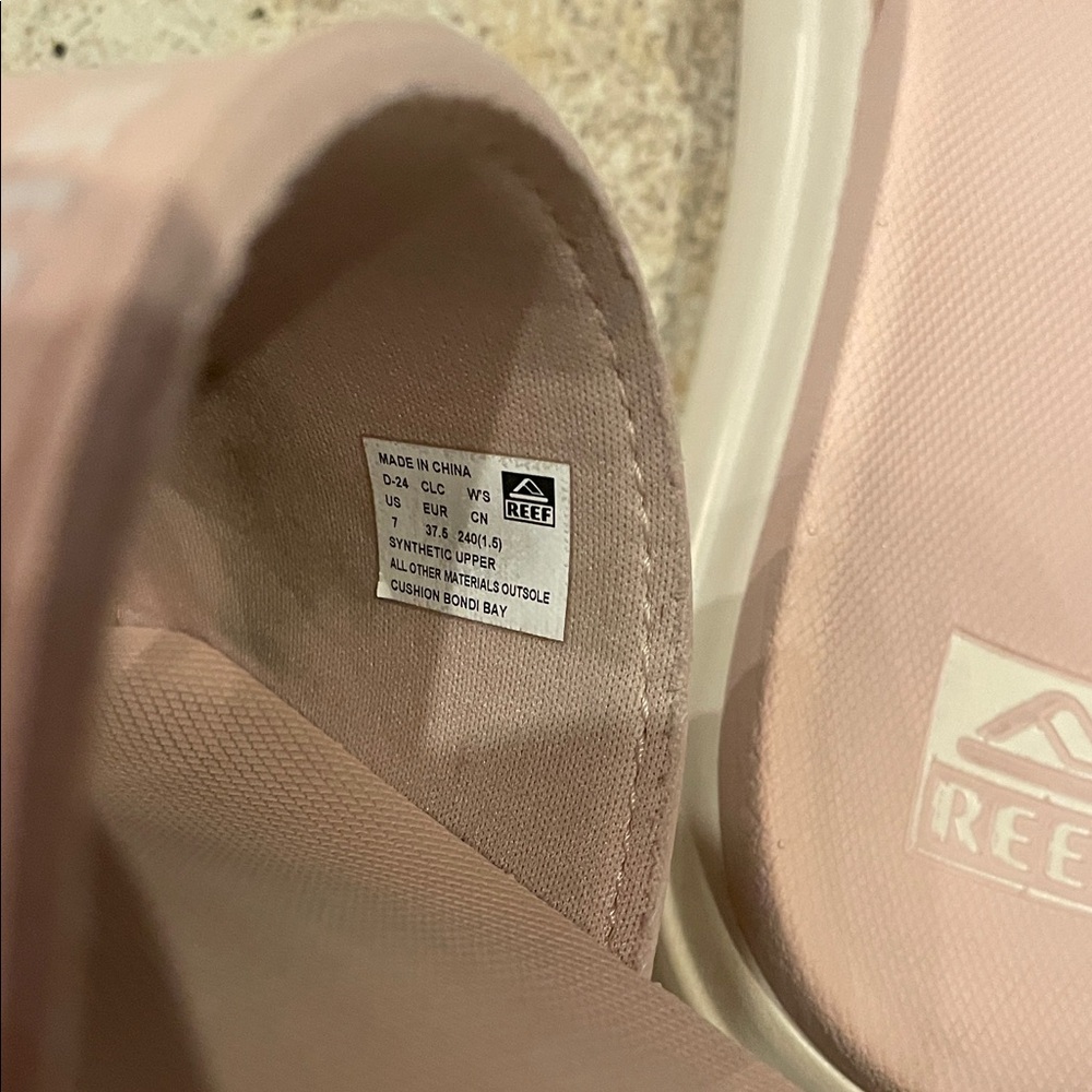 Reef Blush Slide Sandals - Picture 3 of 6